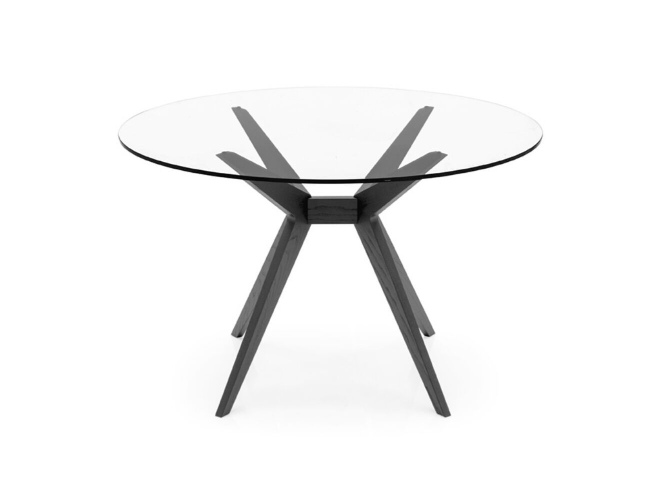 Круглый стол из закаленного стекла Calligaris KENT ARCH-00067509