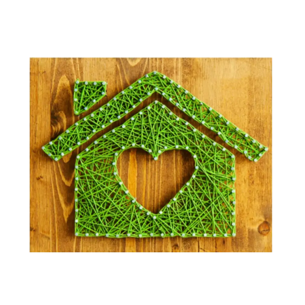 Картина Стринг Арт нить Домик Santreyd STLM-2091807