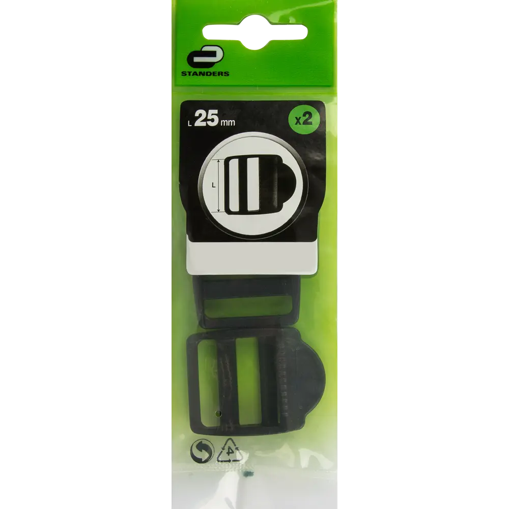 Пряжка для ремня Standers 25 мм, 2 шт STLM-2171277 - Вид №2