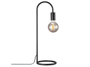 Металлическая настольная лампа