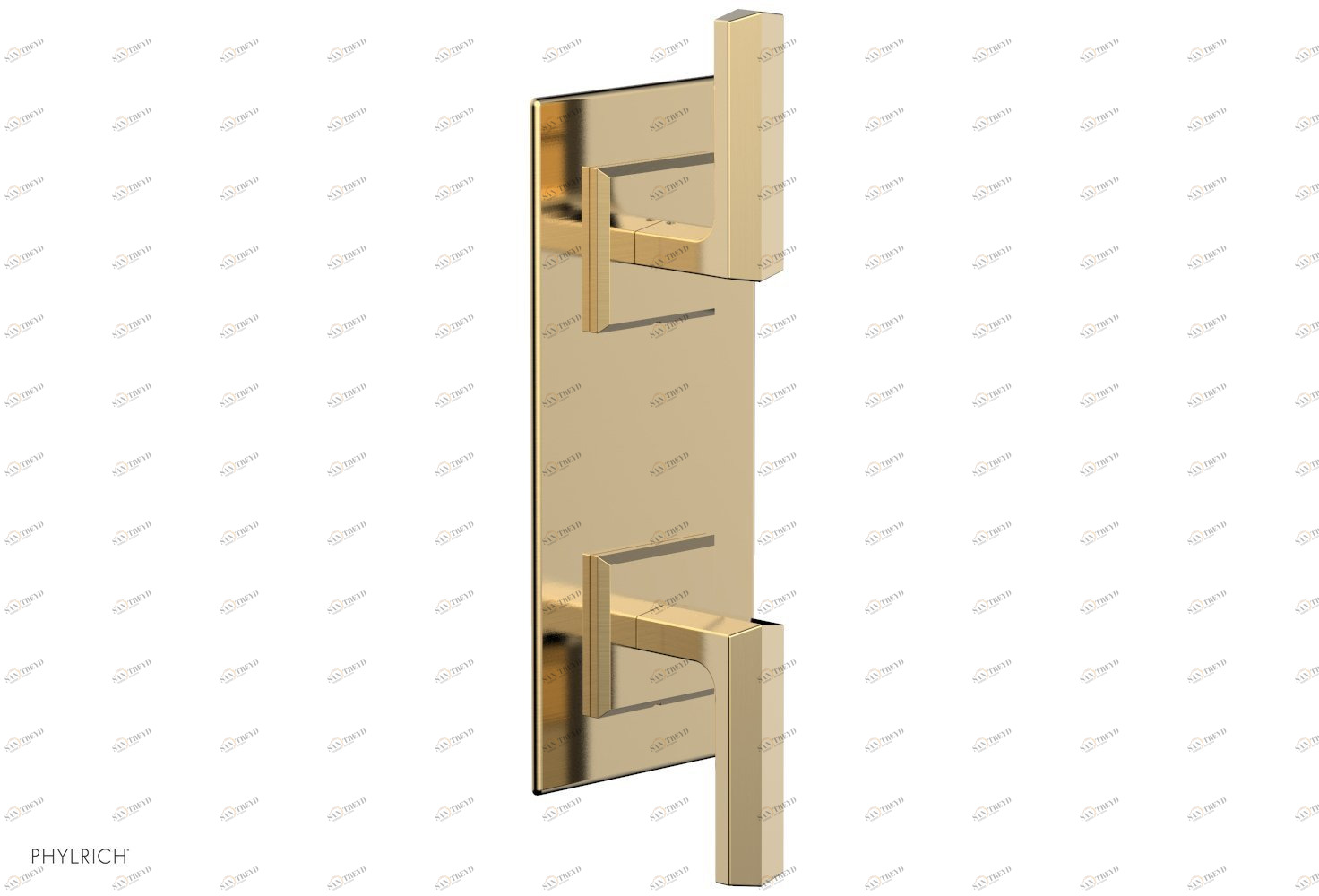Регулятор напора DIAMA Phylrich  4-568-026 Satin Brass 