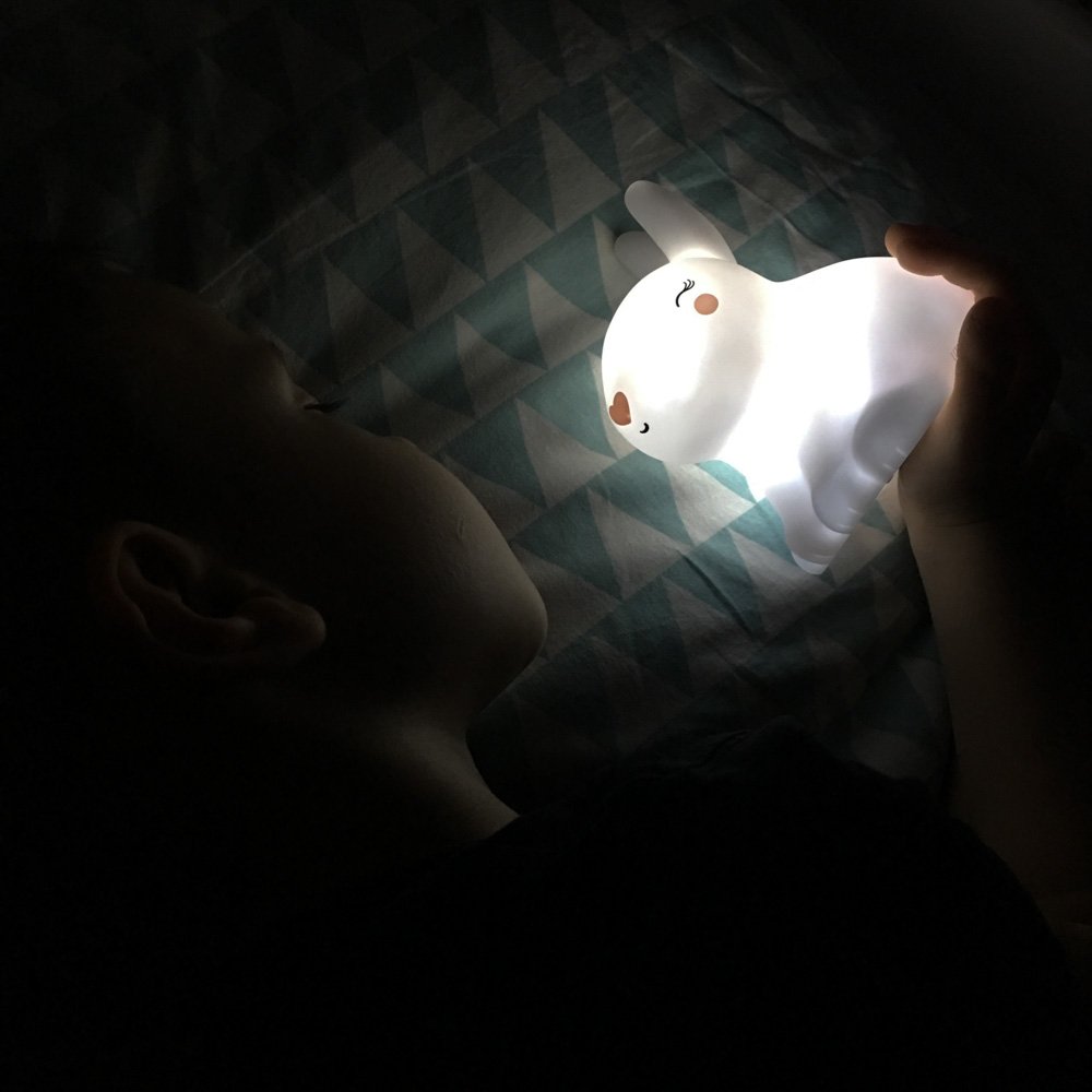 Ночник детский Bunny LITTLE LOVELY COMPANY  281737 Белый Santreyd  - Вид №6