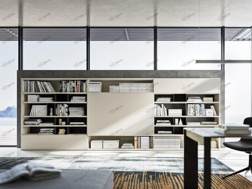 JESSE Модульный открытый книжный шкаф Logiko sun-id-1403778