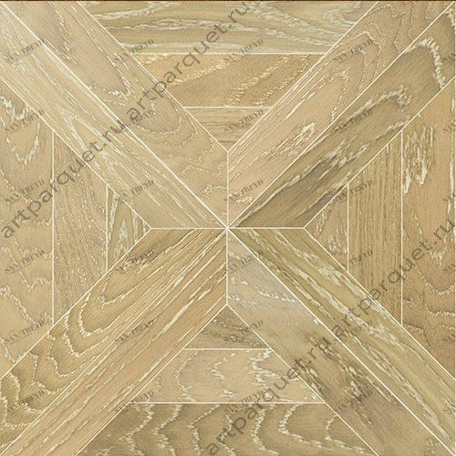 Модульный паркет Kochanelli Квадро Светлый Дуб Натур (Гладкая) 441х441 мм 1100600034