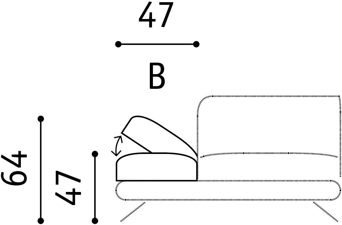 Febal Casa Угловой кожаный диван с подголовником Scena sun-id-1466528 - Вид №29