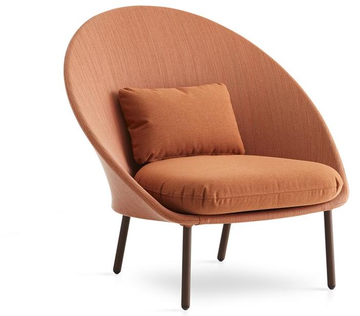 EXPORMIM Садовое кресло из батилина с обивкой Twins C170 - Вид №1