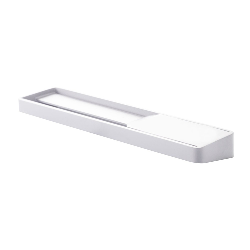 EVBR600RDXEVER Life Design Полка и полотенцедержатель 60 см с выступом - Brunt  Непрозрачный белый  - Вид №2