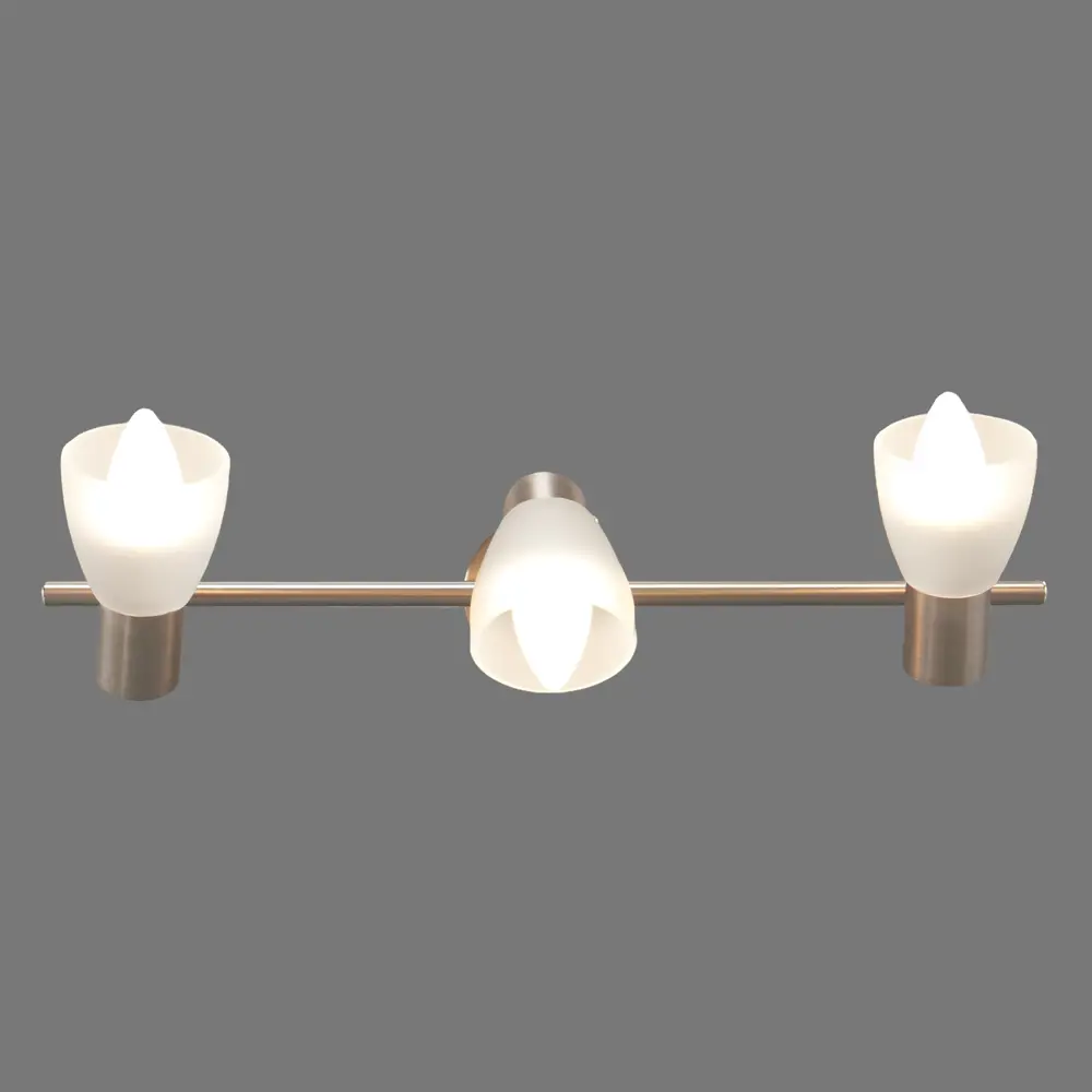 Спот поворотный City, 3 лампы, 7 м², цвет никель 18714255 STLM-2183155 J-LIGHT  - Вид №3