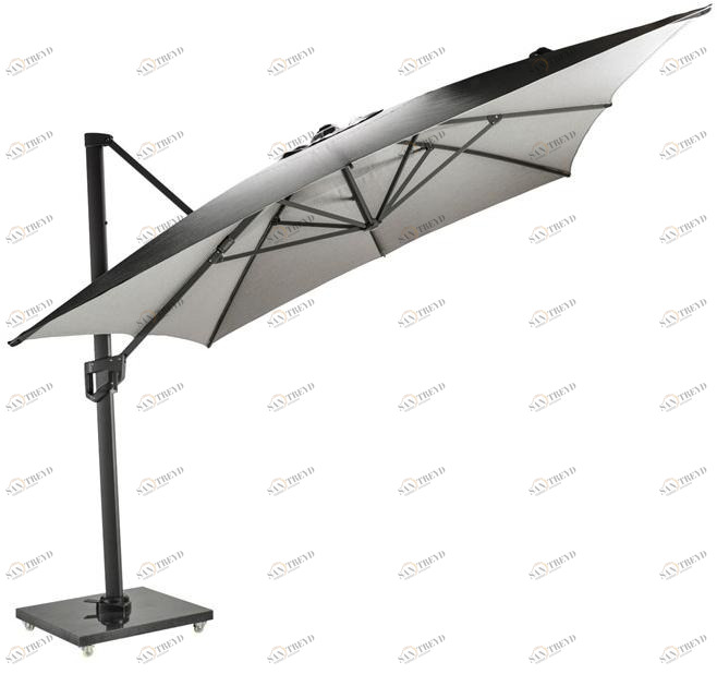 Les jardins Регулируемый квадратный зонт с боковой стойкой Parasol Pea3030