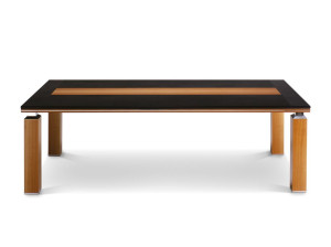 Прямоугольный стол из меламинированной кожи