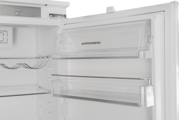 KRB 19369 Встраиваемый двухкамерный холодильник, габариты(вхшхг):193x54x54,5; перенавешиваемые двери; крепление - скользящие направляющие; антибактериальный пластик; светодиодное освещение; система автоматического размораживания холодильной камеры; систем Santreyd  - Вид №7