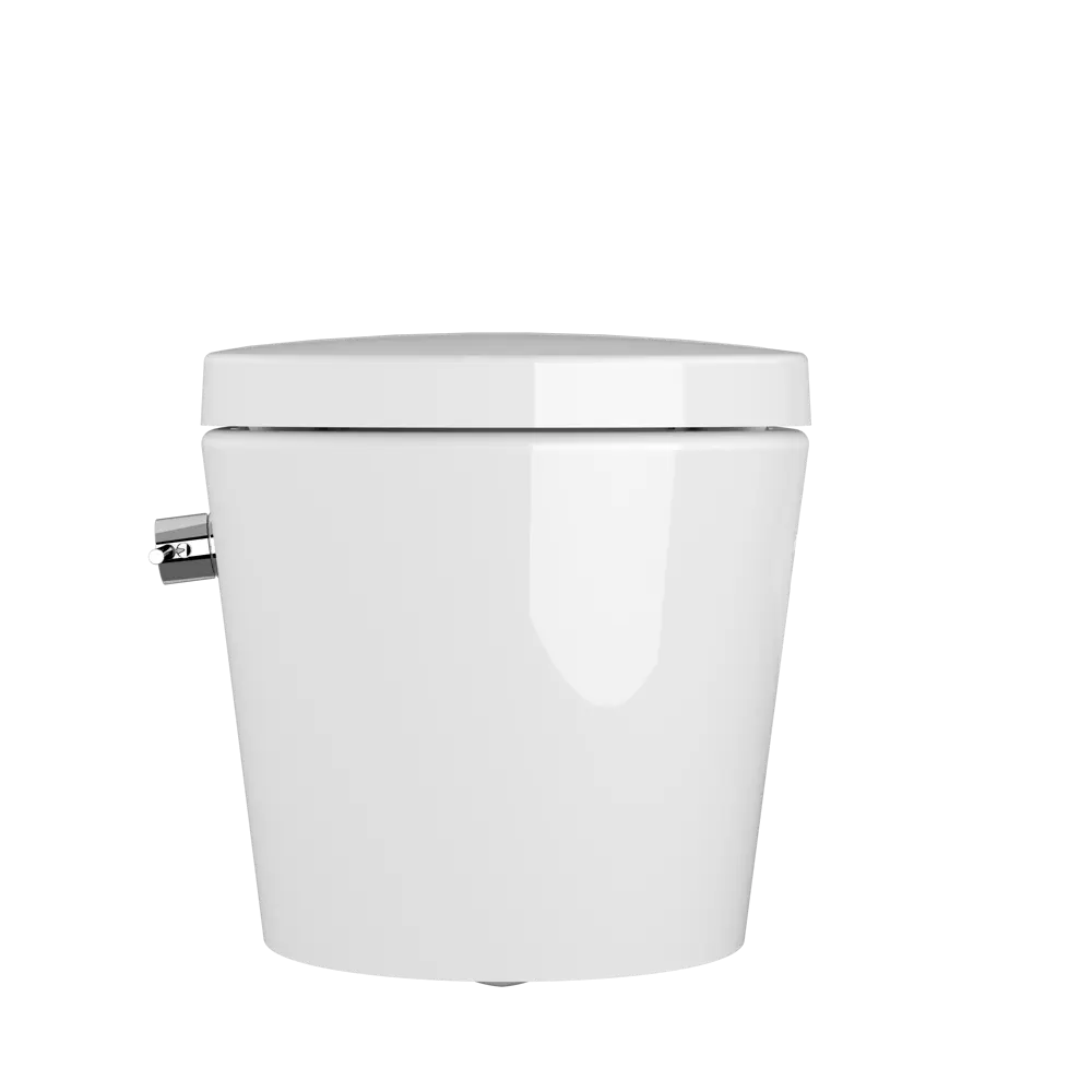 Унитаз подвесной безободковый VitrA Nest с биде горизонтальный выпуск STLM-2075198 - Вид №2