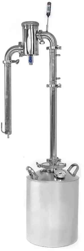 Дистиллятор Santreyd с дефлегматором 20 л для домашних напитков 87613812