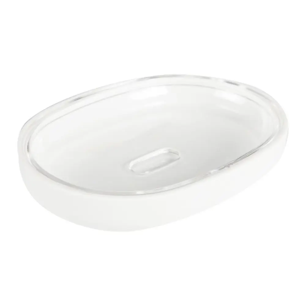 Мыльница настольная Vidage «Parma» пластик цвет белый STLM-2098961