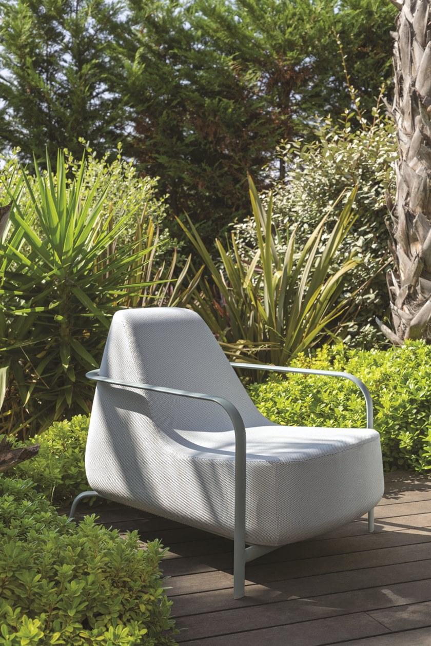 FAST Низкий квадратный алюминиевый садовый столик Bigfoot Bf21 - Вид №3