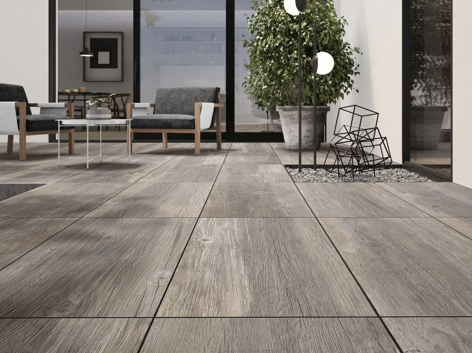 Напольное покрытие из керамогранита под дерево Casalgrande Padana Granitoker ARCH-00050095