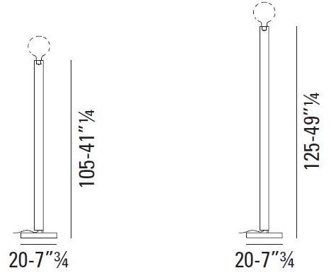 Vibieffe Торшер из металла 7000 itinerari sun-id-1439358 - Вид №2
