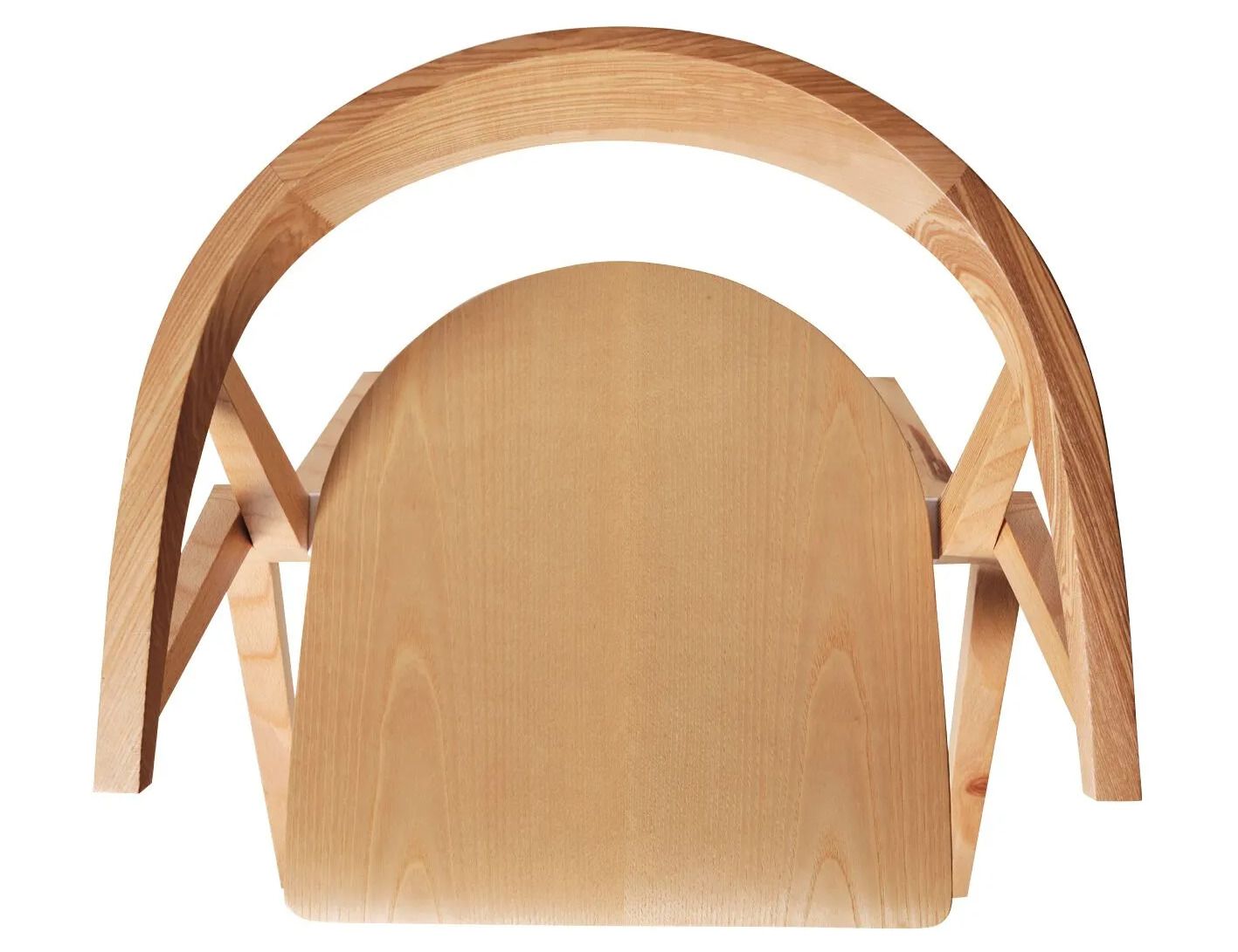 Деревянный складной стул с подлокотниками BD Barcelona CHAIR B ARCH-00114195 - Вид №5