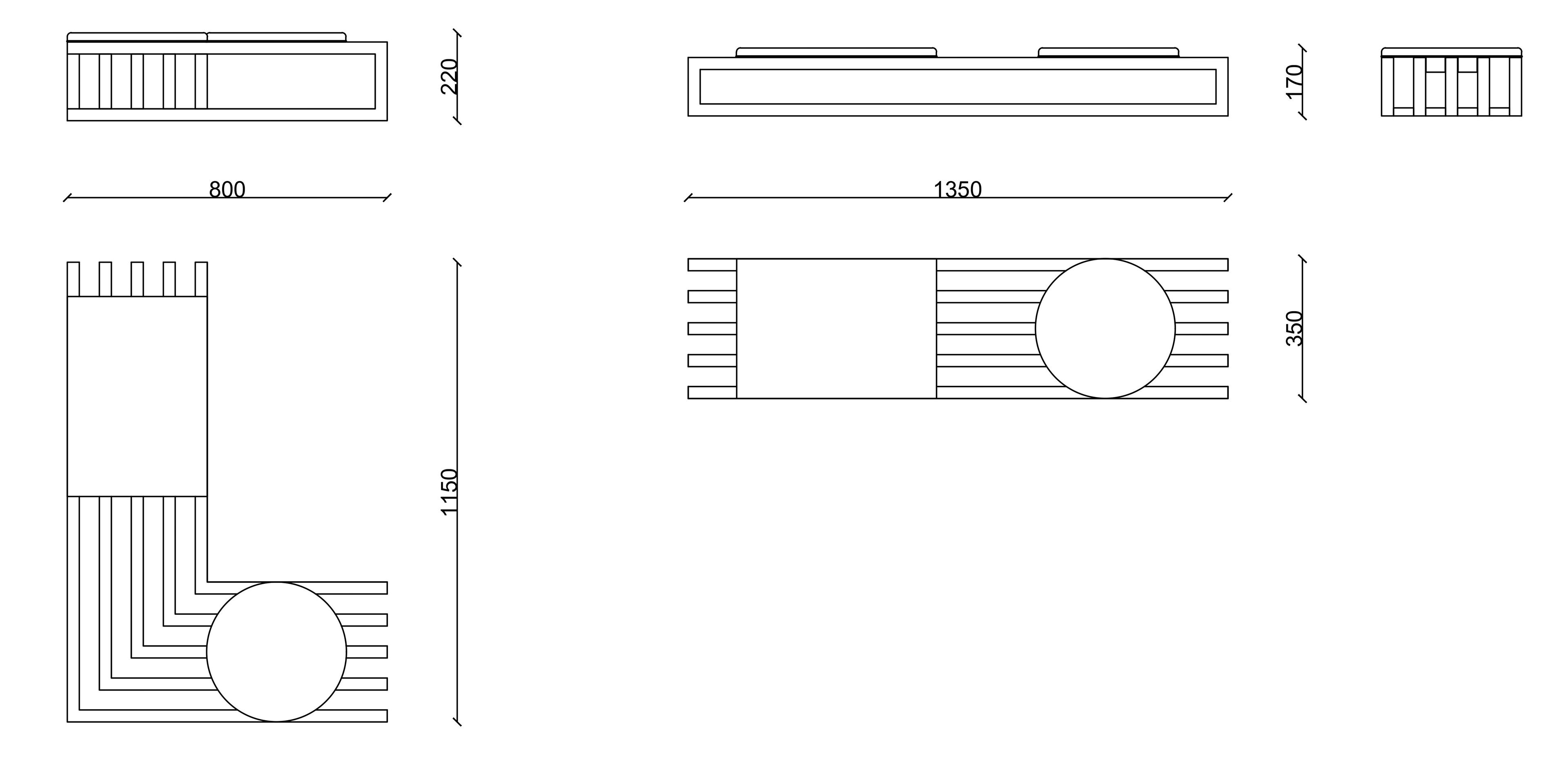 Набор металлических низких журнальных столиков RIVATELIER COVENT ARCH-00035676 - Вид №4