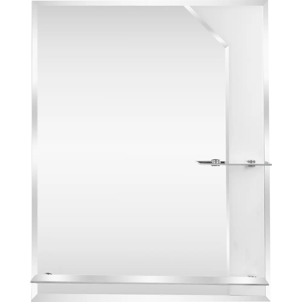 Зеркало с полкой «Бали» 54х68 см цвет белый Santreyd Без серии STLM-2134645 - Вид №1