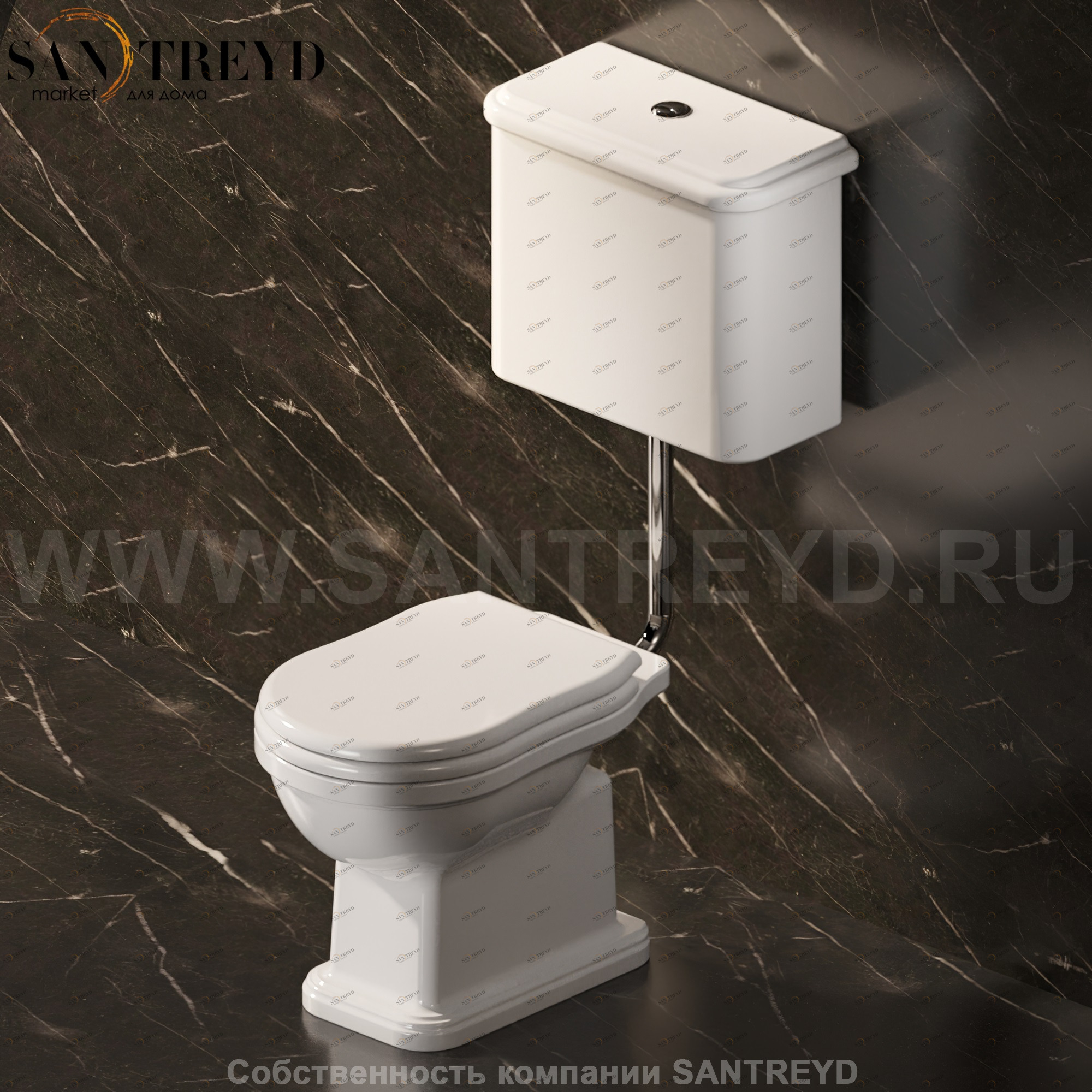 60049016 Компакт унитаз с бачком Белый Ceramica Flaminia Efi Италия