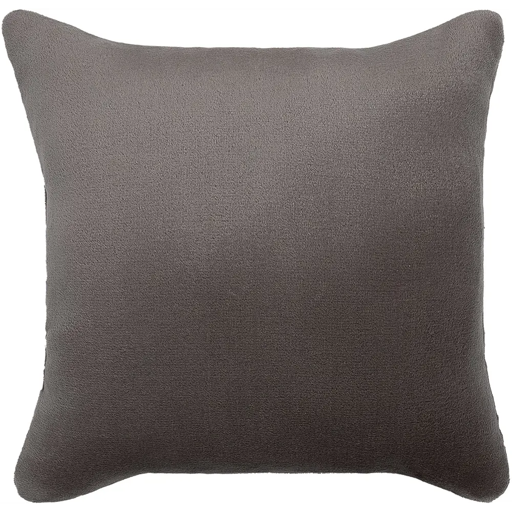 Подушка Flandria 45x45 см цвет серо-коричневый Fossil 3 89368064 STLM-2142541 Santreyd  - Вид №1