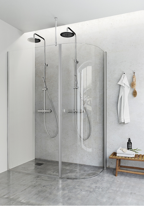 1450460 Igloo Pro J + Экран Настенный Фиксированный Прозрачное Стекло 80X70 Hafa 