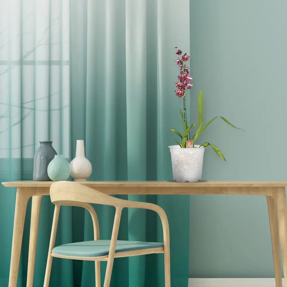 Горшок цветочный для орхидей Газонcity ø19 h17 см v3 л пластик прозрачный STLM-2202404 - Вид №2