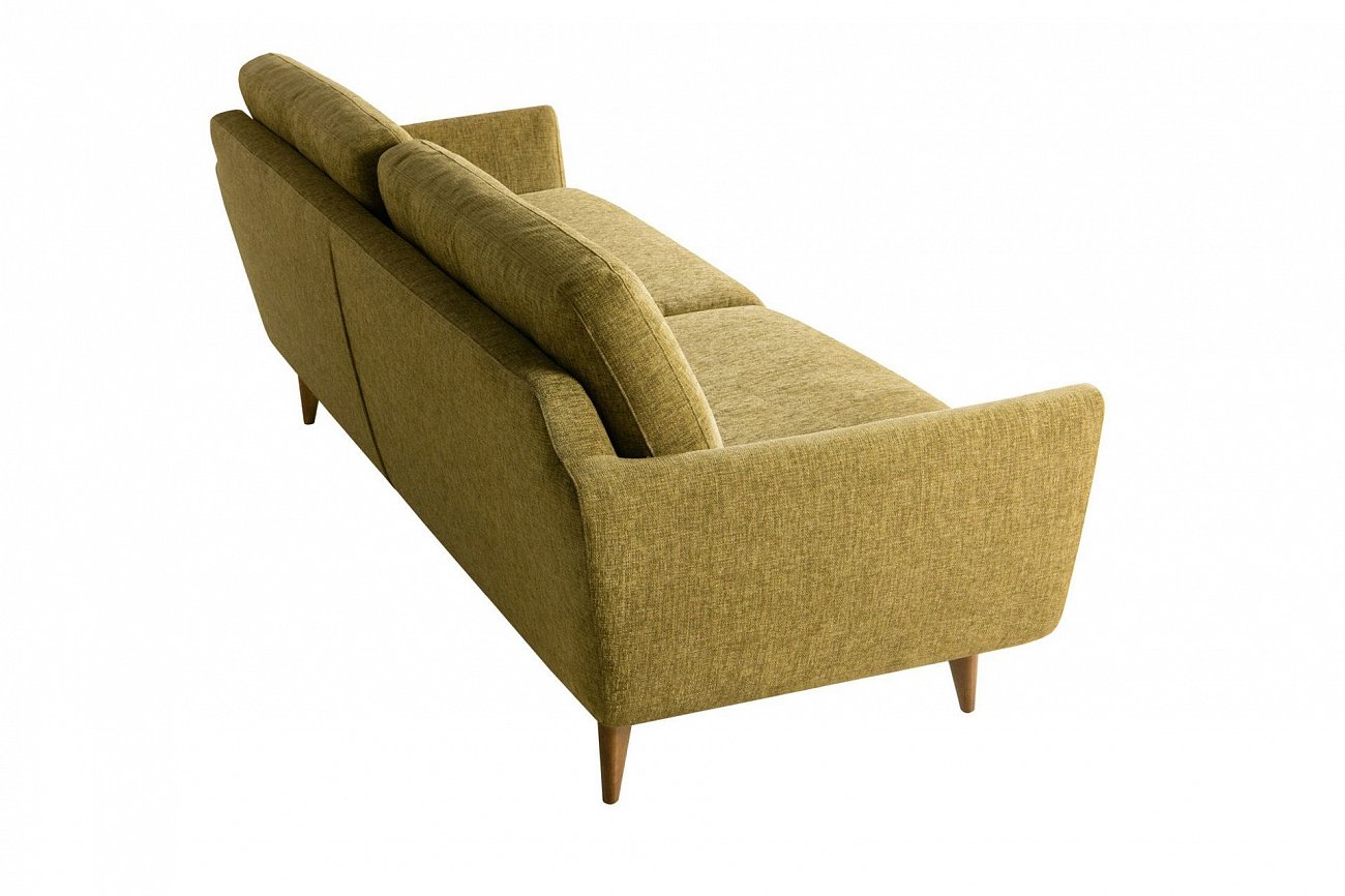 Диван Rucola трехместный прямой горчичный SITS ДИЗАЙНЕРСКИЕ, RUCOLA 192325 Желтый  - Вид №3