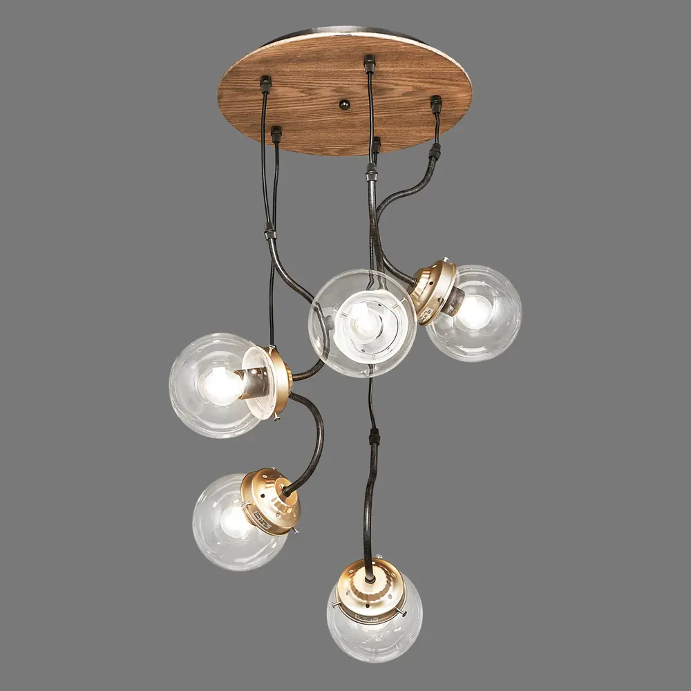 Подвес Terra 5xE27x40 Вт LAMPLANDIA STLM-2016319 - Вид №3