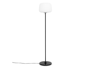 Светодиодный торшер из опалового стекла с диммером