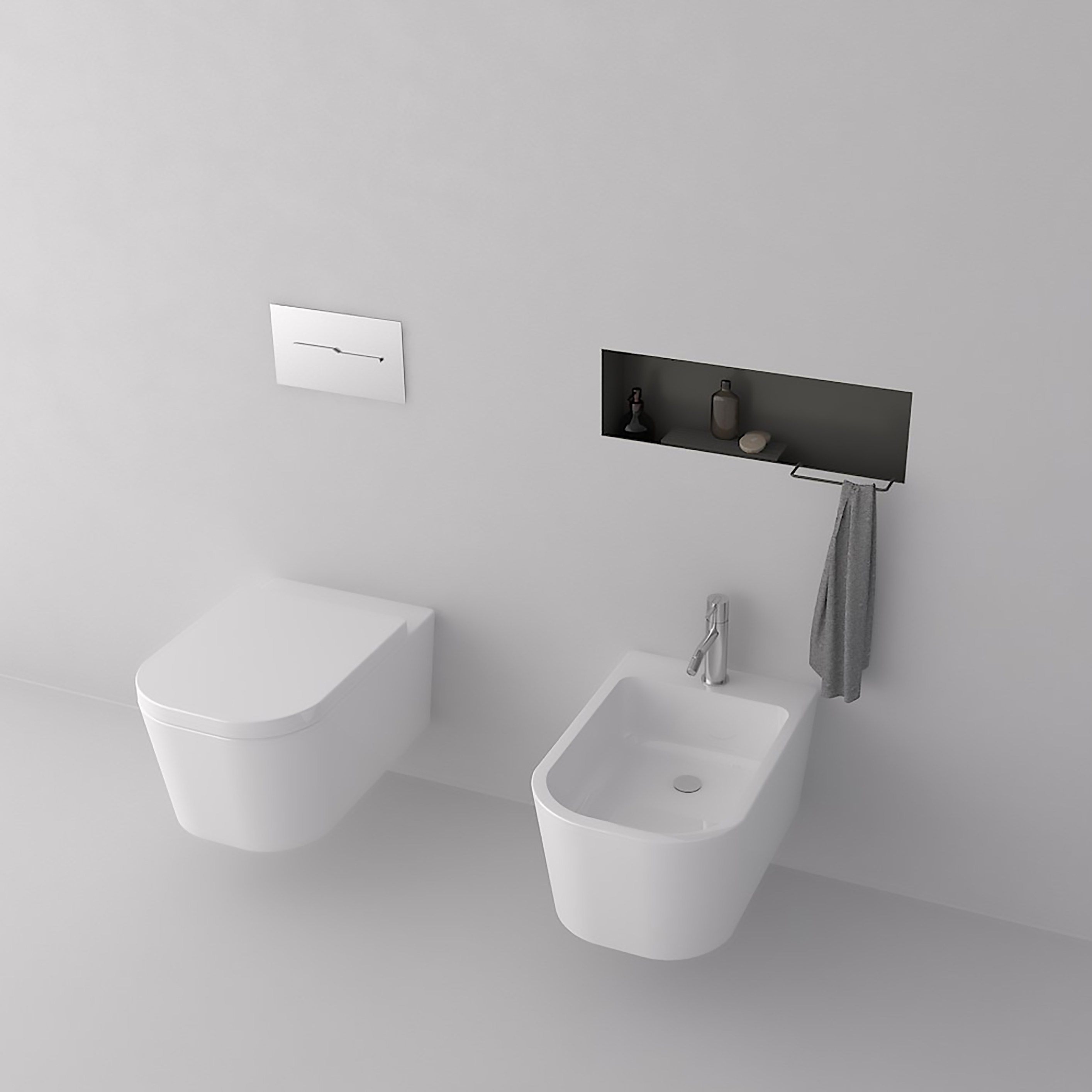 Настенная встраиваемая полка Antoniolupi OMBRA ARCH-00097445 - Вид №4