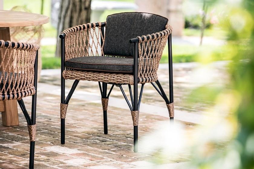 cbdesign Садовый стул из синтетического волокна с подлокотниками Karon N071n1 - Вид №16