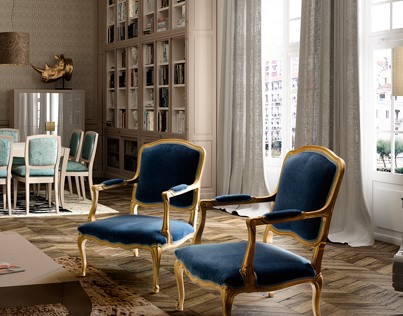 107460 Кресло La Ebanisteria Loarre 