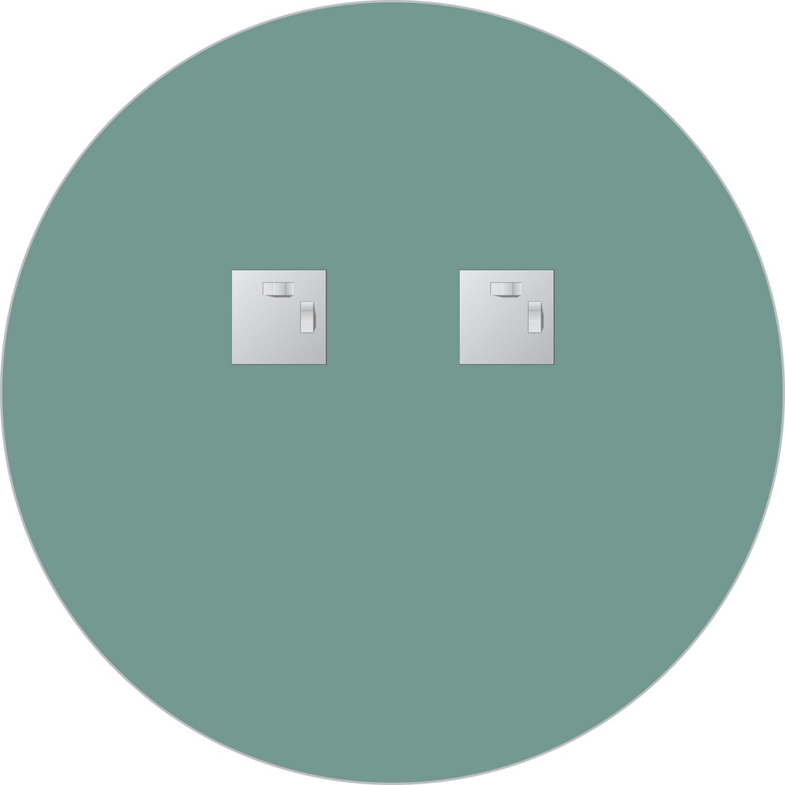 BY 0041 Зеркало со шлифованной кромкой EVOFORM Primary - Вид №2