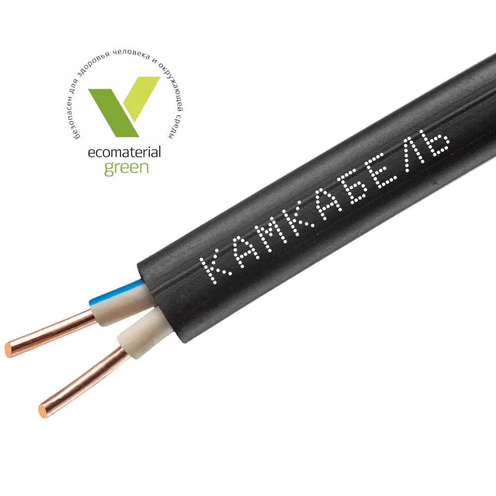 Кабель Камкабель ВВГпнг(A)-LS 2x1.5 100 м ГОСТ 81933608 STLM-2203221  - Вид №1