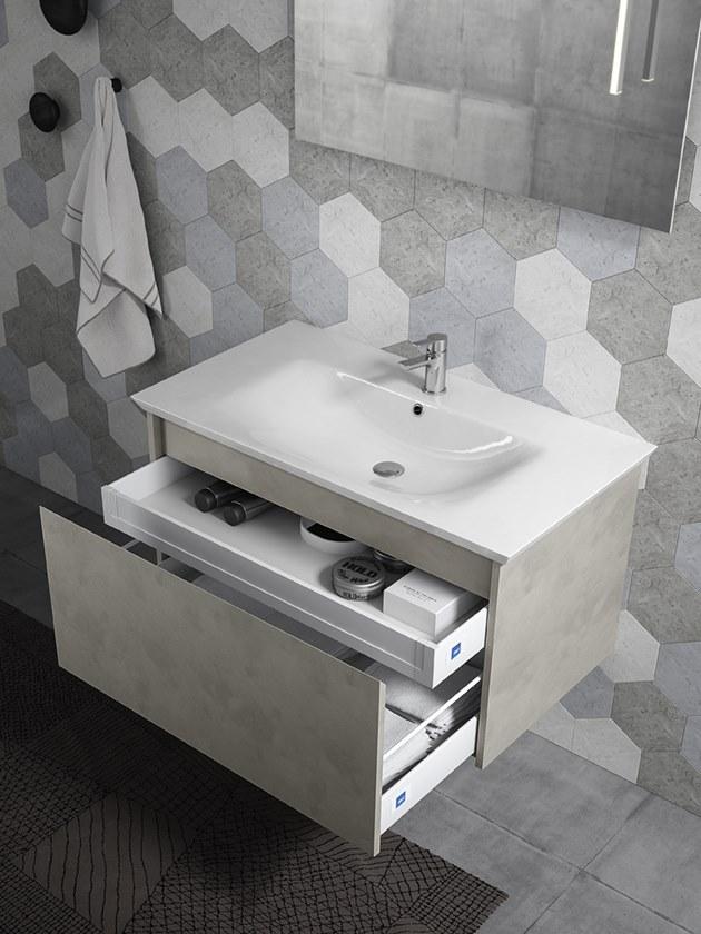 BMT Тумба под умывальник с зеркалом Everyday.mars sun-id-1348077 - Вид №2