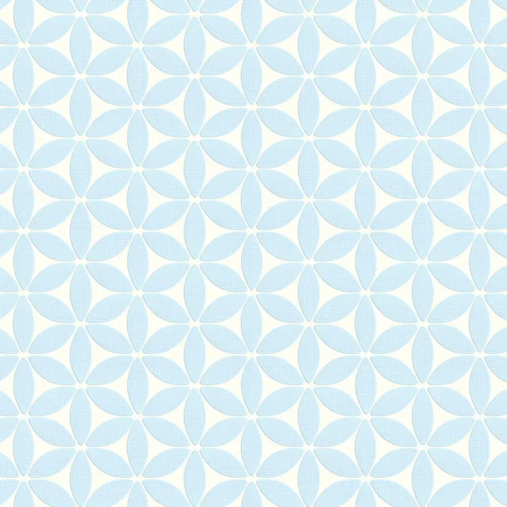 Обои флизелиновые Ромашки голубые 0.53 м 69-132/4 Santreyd STLM-2085429 - Вид №1