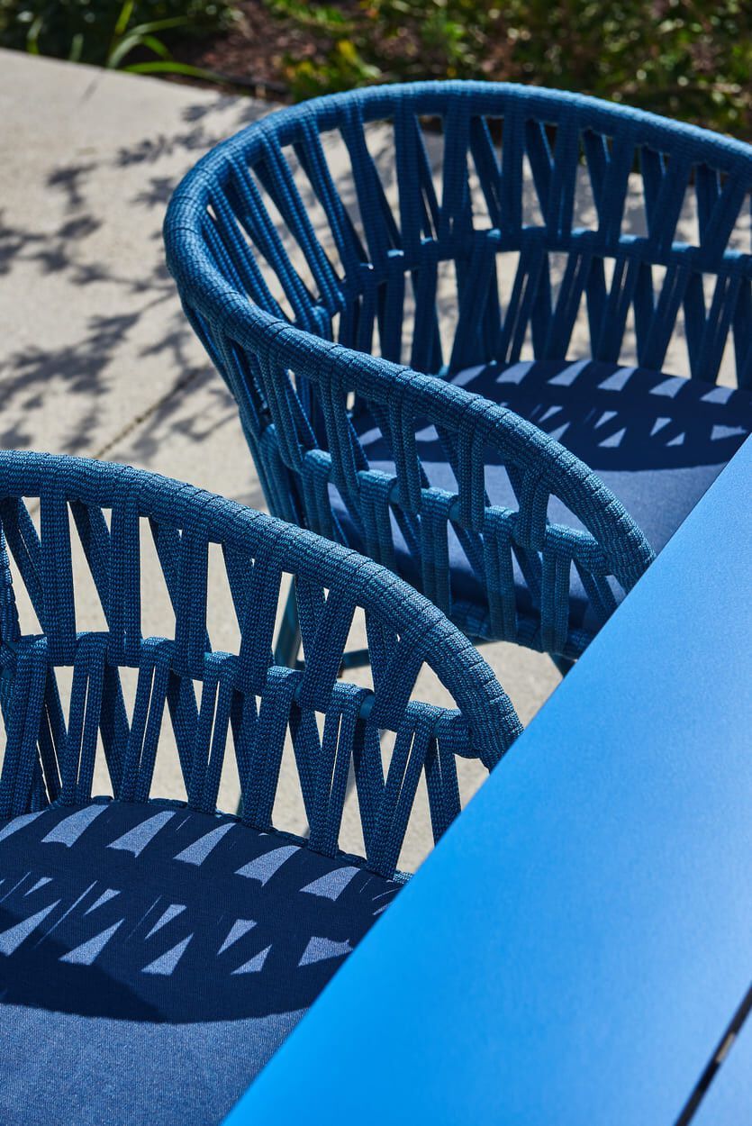 Штабелируемый садовый стул с подлокотниками DRIGANI Drop ARCH-00044870 - Вид №22