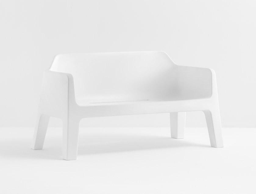 Pedrali Садовый диван из полиэтилена Plus 636 - Вид №1