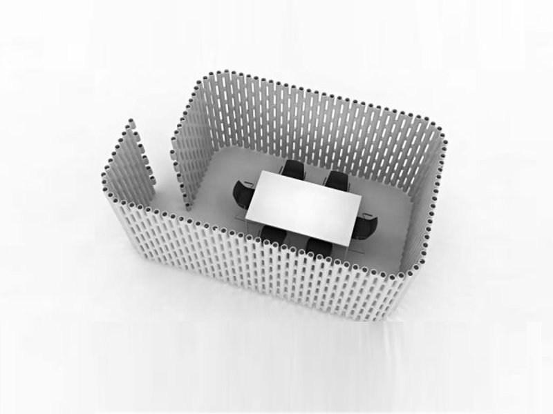 Movisi Отдельностоящая офисная перегородка из полипропилена sun-id-1514124 - Вид №10