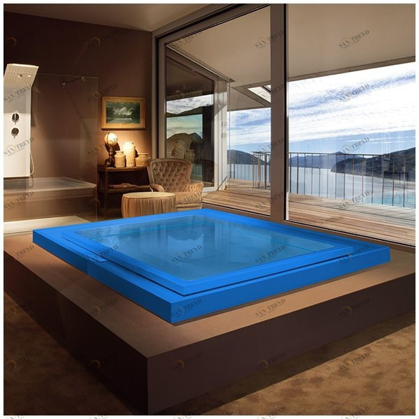 Бассейн Gruppo Treesse Fusion 230 SPA-V863H-G встроенный прямоугольный голубой Fusion SPA SPAV863HG