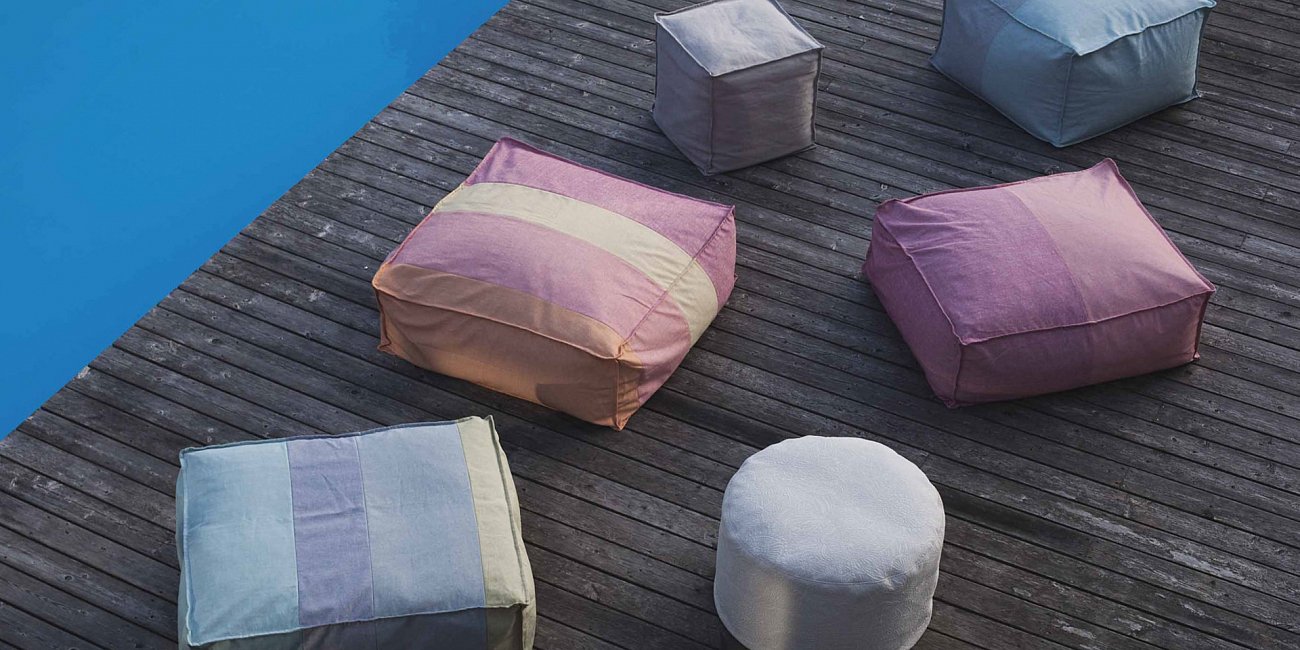 Пуфик FATTY светло-коричневый SITS FATTY 191989 Бежевый;белый  - Вид №1