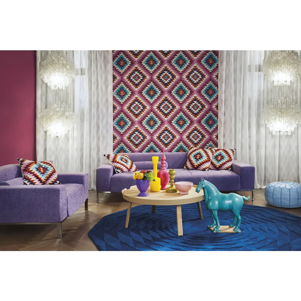 Обои флизелиновые Rasch Barbara Home Collection красные 0.53 м 527445 STLM-2179573 - Вид №5