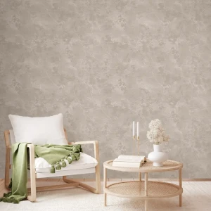 Обои флизелиновые Renowa Калевала коричневые 1.06 м Re38391-15