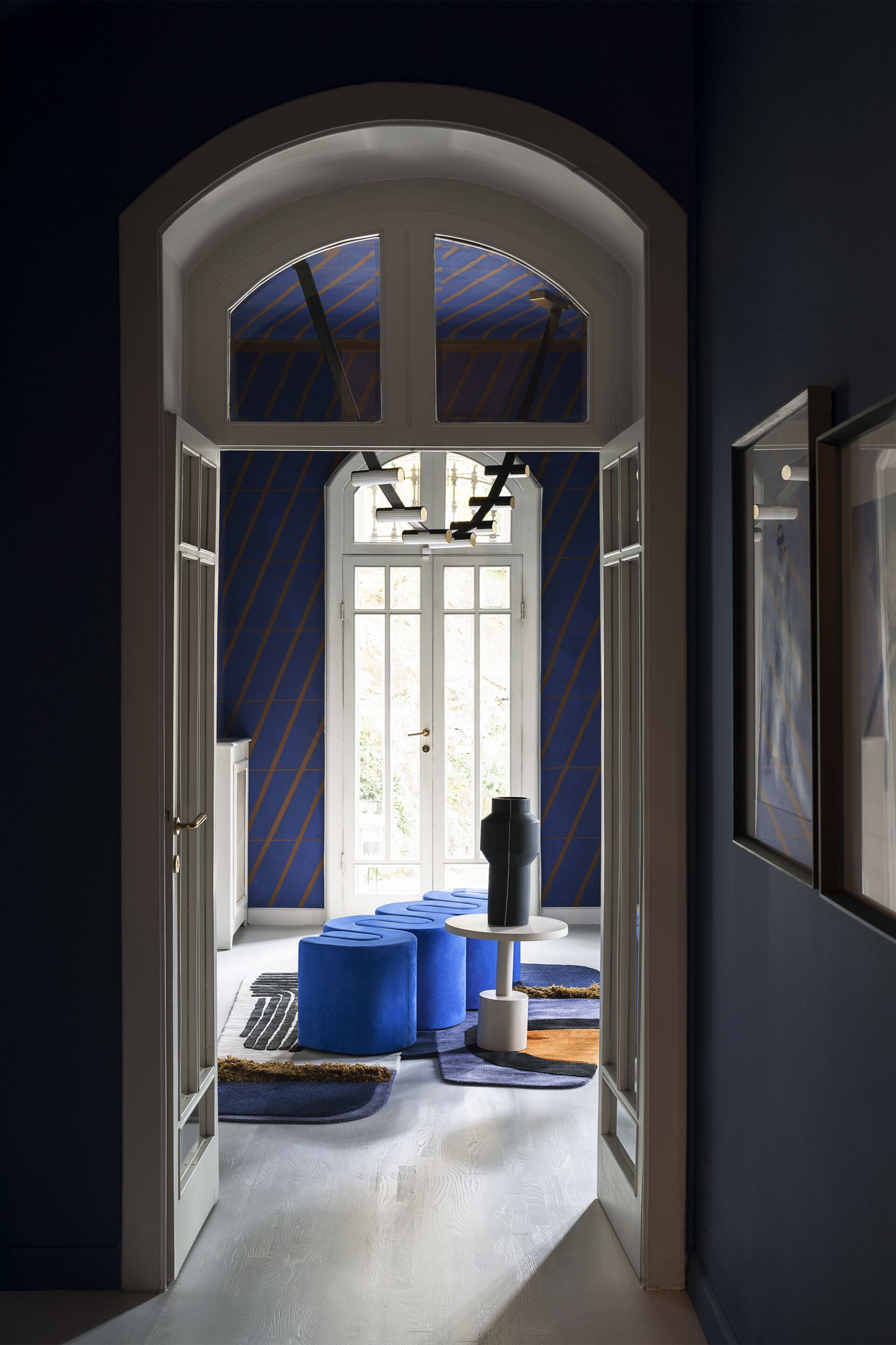 Ковер ручной работы с геометрическим рисунком Baxter Himani ARCH-00099209 - Вид №3