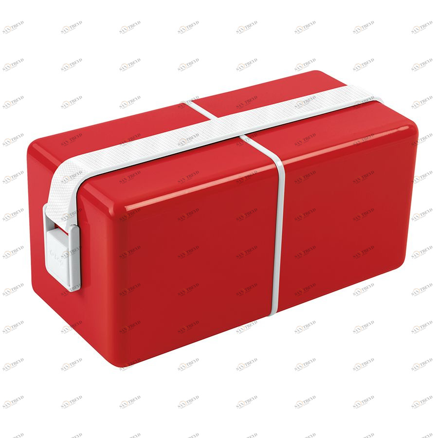 Ланч-бокс O EAT красный Guzzini 102800188