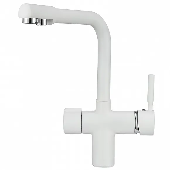 Комплект кухонный смеситель Granula 2088 Арктик + Фильтр Granula