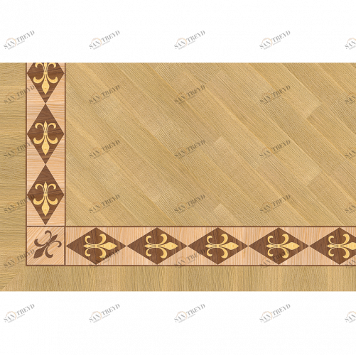 Бордюр Орлахская крестьянка Русская классика 61925