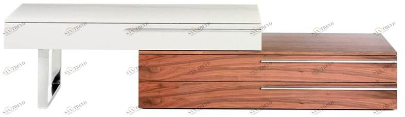 Angel Cerdá Тумба под телевизор с ящиками из лакированной древесины Nature life 3081 cpm5336 Angel Cerda